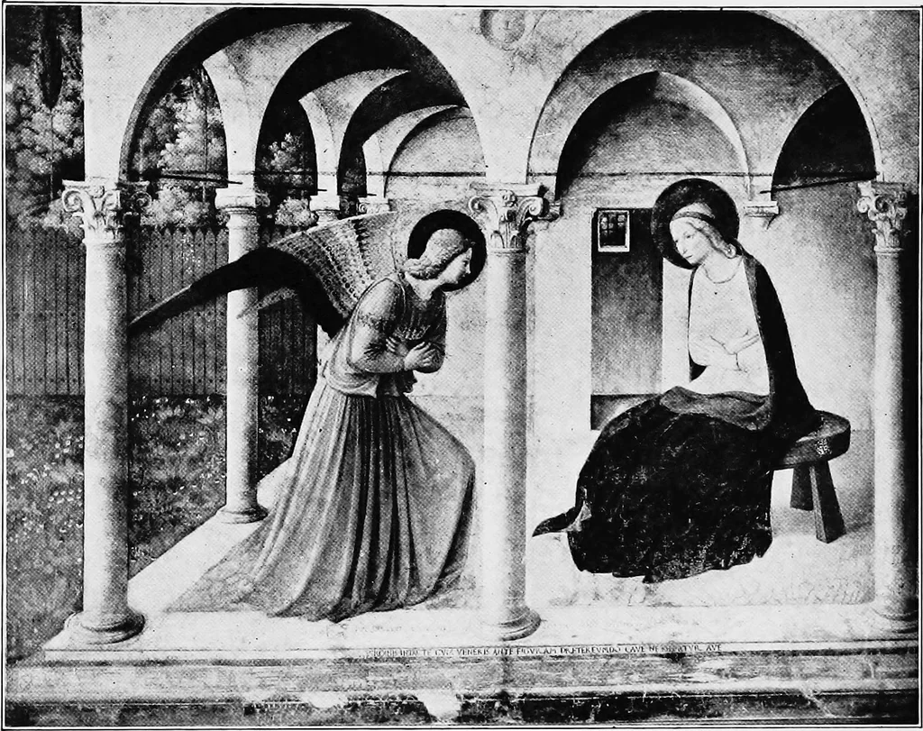 An illustration from The art of the Uffizi palace and the Florence academy, together with that of the minor museums of Florence, with explanatory and appreciative comment on the notable works therein preserved, and their history and significance, 1912, leaf 194