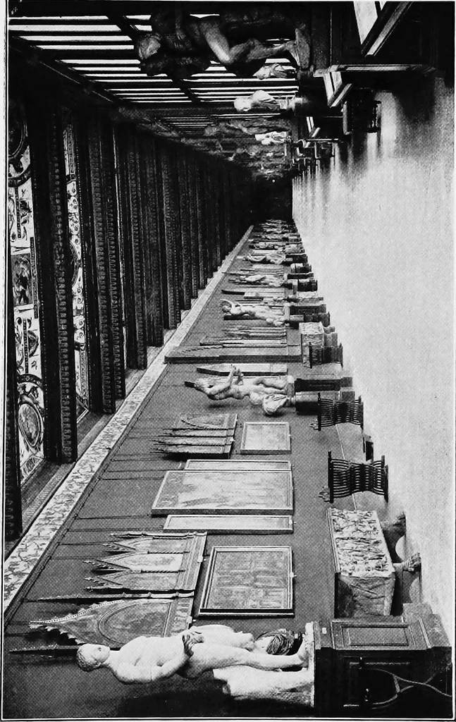 An illustration from The art of the Uffizi palace and the Florence academy, together with that of the minor museums of Florence, with explanatory and appreciative comment on the notable works therein preserved, and their history and significance, 1912, leaf 212