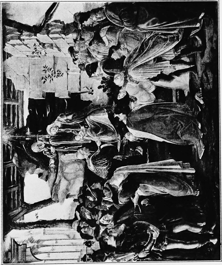 An illustration from The art of the Uffizi palace and the Florence academy, together with that of the minor museums of Florence, with explanatory and appreciative comment on the notable works therein preserved, and their history and significance, 1912, leaf 258