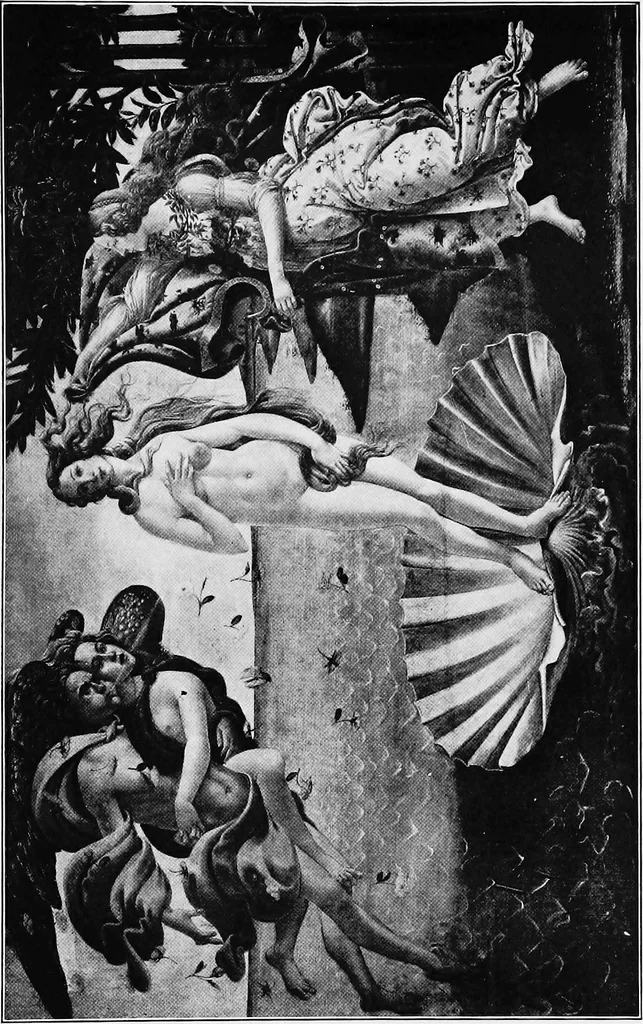 An illustration from The art of the Uffizi palace and the Florence academy, together with that of the minor museums of Florence, with explanatory and appreciative comment on the notable works therein preserved, and their history and significance, 1912, leaf 266