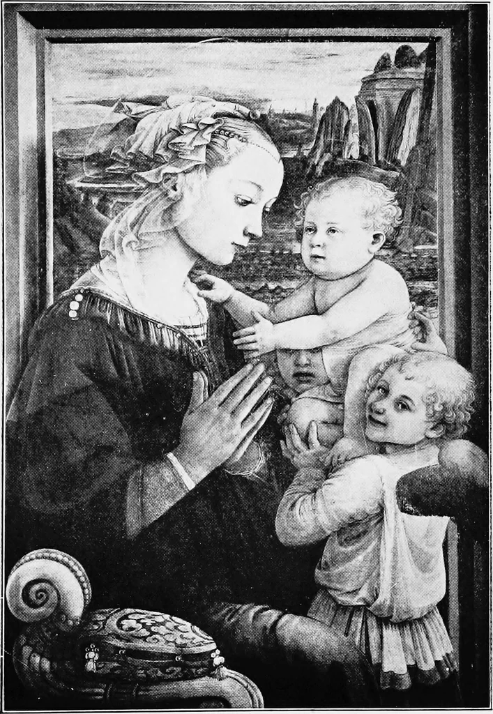 An illustration from The art of the Uffizi palace and the Florence academy, together with that of the minor museums of Florence, with explanatory and appreciative comment on the notable works therein preserved, and their history and significance, 1912, leaf 286