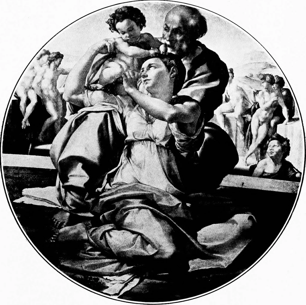 An illustration from The art of the Uffizi palace and the Florence academy, together with that of the minor museums of Florence, with explanatory and appreciative comment on the notable works therein preserved, and their history and significance, 1912, leaf 294