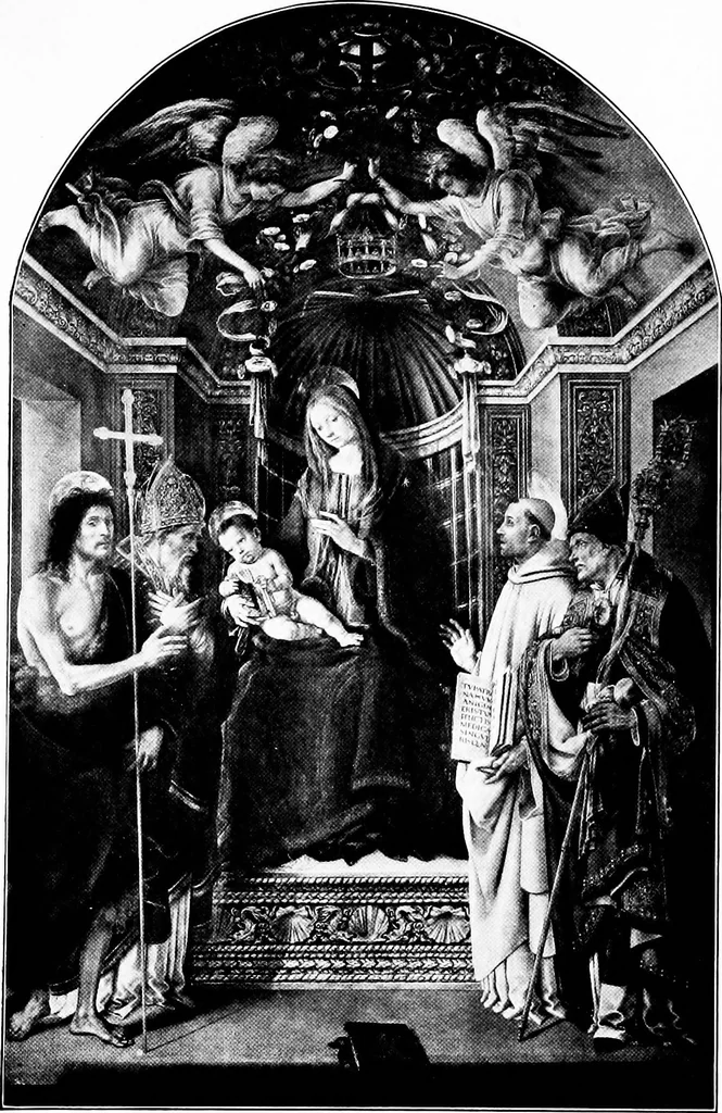 An illustration from The art of the Uffizi palace and the Florence academy, together with that of the minor museums of Florence, with explanatory and appreciative comment on the notable works therein preserved, and their history and significance, 1912, leaf 306