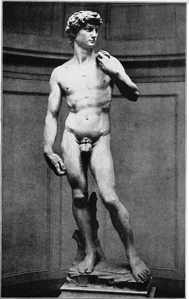 An illustration from The art of the Uffizi palace and the Florence academy, together with that of the minor museums of Florence, with explanatory and appreciative comment on the notable works therein preserved, and their history and significance, 1912, leaf 42