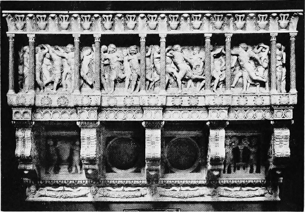 An illustration from The art of the Uffizi palace and the Florence academy, together with that of the minor museums of Florence, with explanatory and appreciative comment on the notable works therein preserved, and their history and significance, 1912, leaf 442