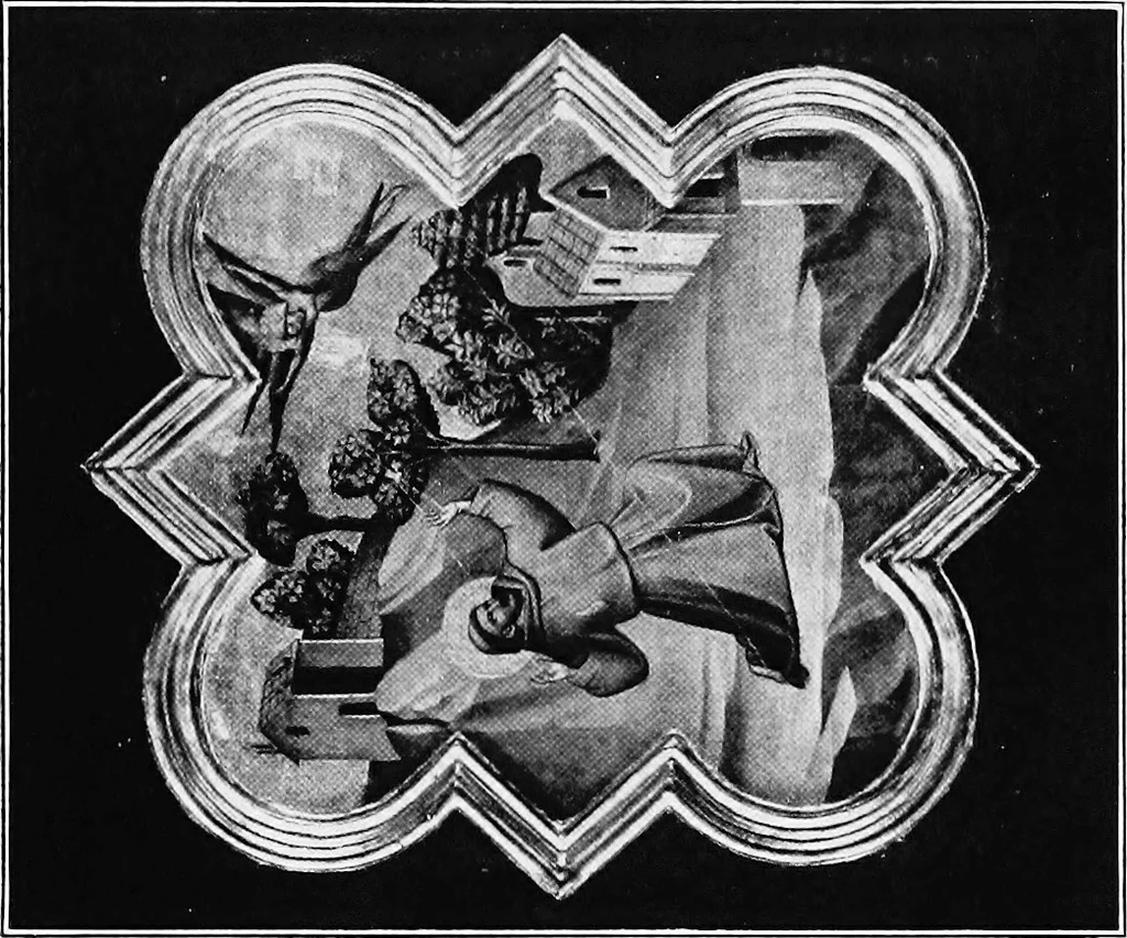 An illustration from The art of the Uffizi palace and the Florence academy, together with that of the minor museums of Florence, with explanatory and appreciative comment on the notable works therein preserved, and their history and significance, 1912, leaf 84