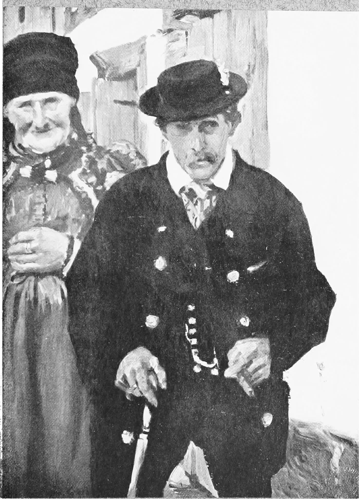 An illustration from Exhibition of contemporary German art; the Copley society of Boston 1909, 1908, leaf 108