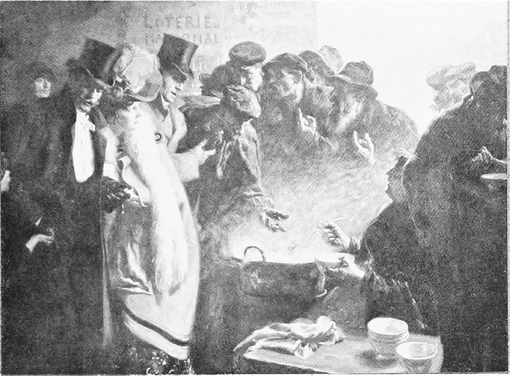 An illustration from Exhibition of contemporary German art; the Copley society of Boston 1909, 1908, leaf 124