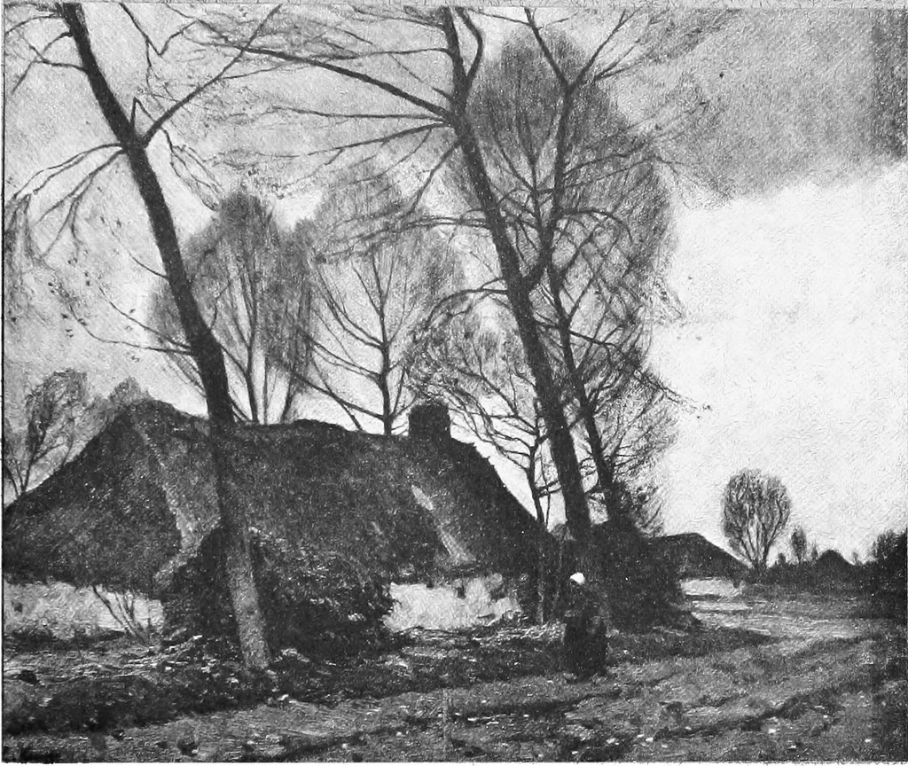 An illustration from Exhibition of contemporary German art; the Copley society of Boston 1909, 1908, leaf 126