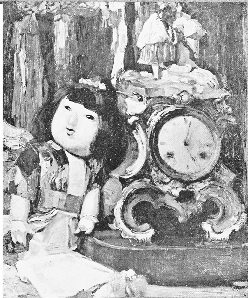 An illustration from Exhibition of contemporary German art; the Copley society of Boston 1909, 1908, leaf 152