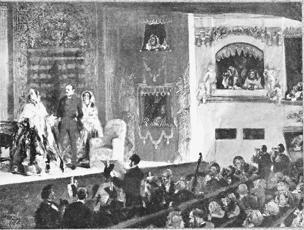 An illustration from Exhibition of contemporary German art; the Copley society of Boston 1909, 1908, leaf 154