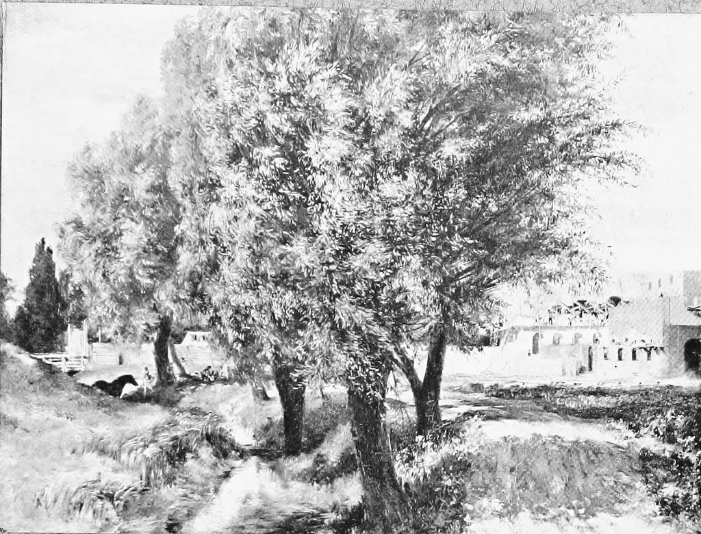 An illustration from Exhibition of contemporary German art; the Copley society of Boston 1909, 1908, leaf 158