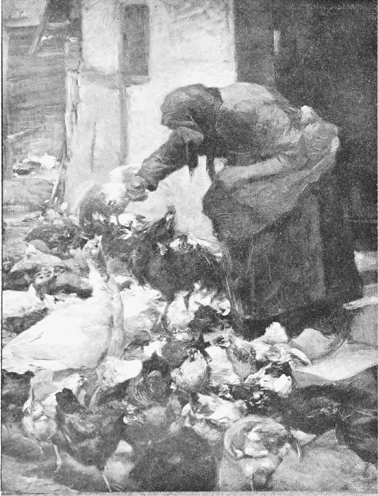 An illustration from Exhibition of contemporary German art; the Copley society of Boston 1909, 1908, leaf 166