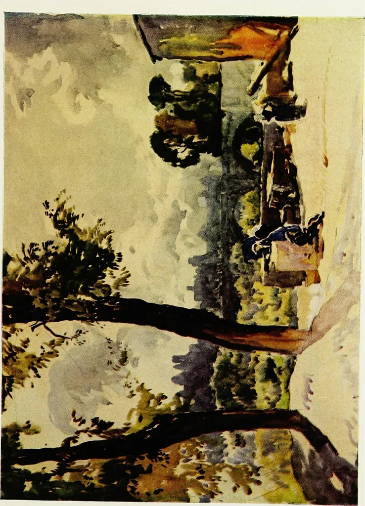 An illustration from A book of bridges, 1915, leaf 150