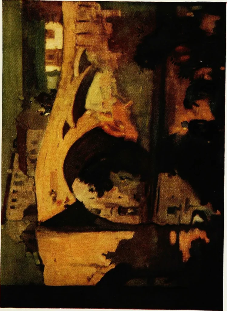 An illustration from A book of bridges, 1915, leaf 296