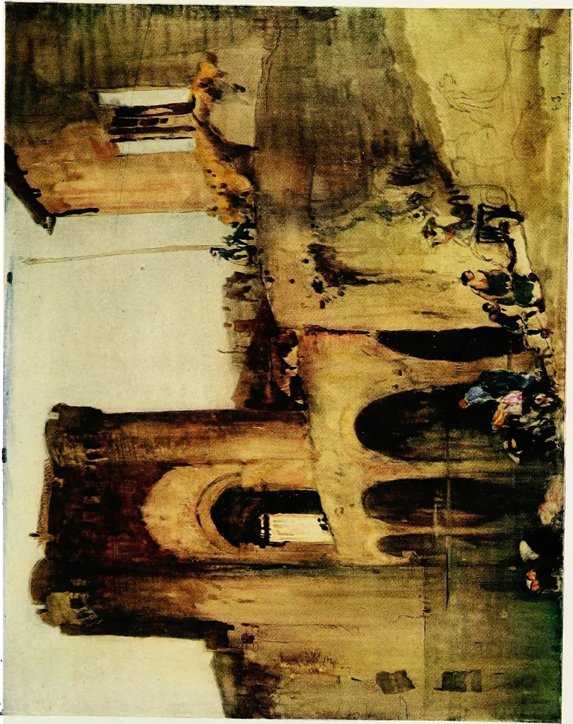 An illustration from A book of bridges, 1915, leaf 64