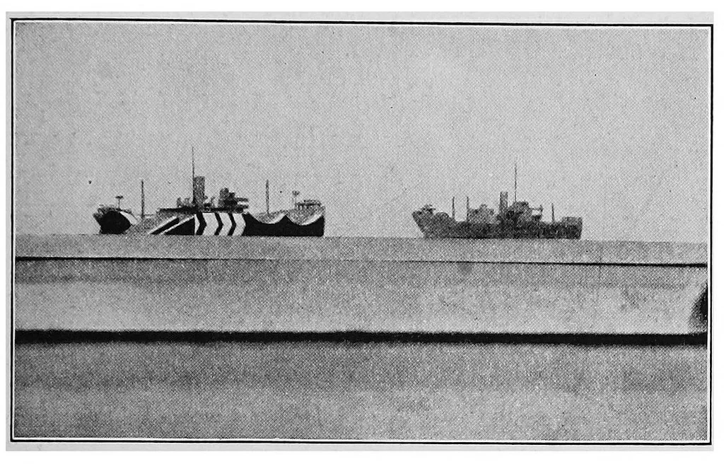 An illustration from Visual illusions, their causes, characteristics and applications, 1922, leaf 244