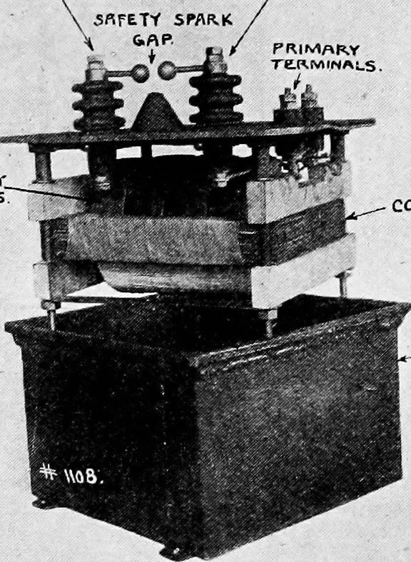 An illustration from Practical wireless telegraphy; a complete text book for students of radio communication, 1917, leaf 124