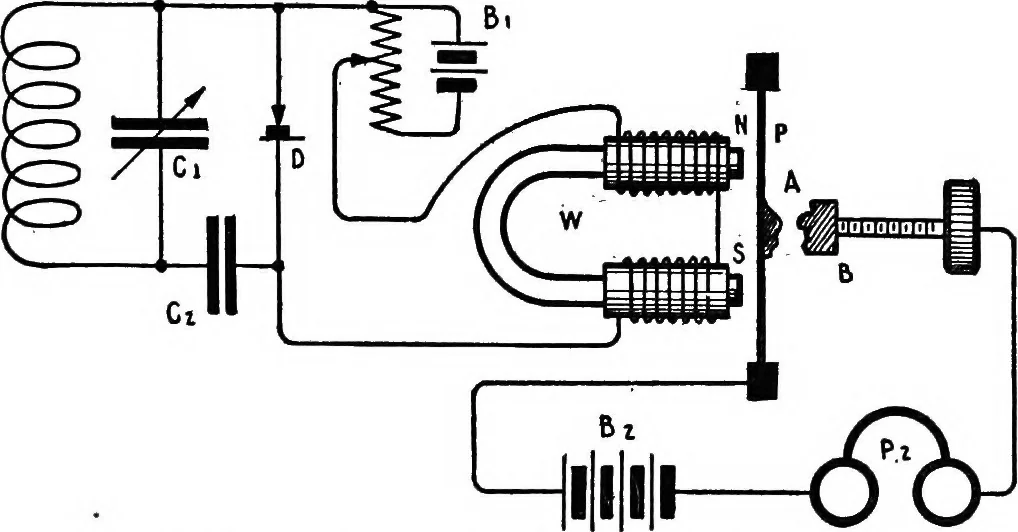 An illustration from Practical wireless telegraphy; a complete text book for students of radio communication, 1917, leaf 180