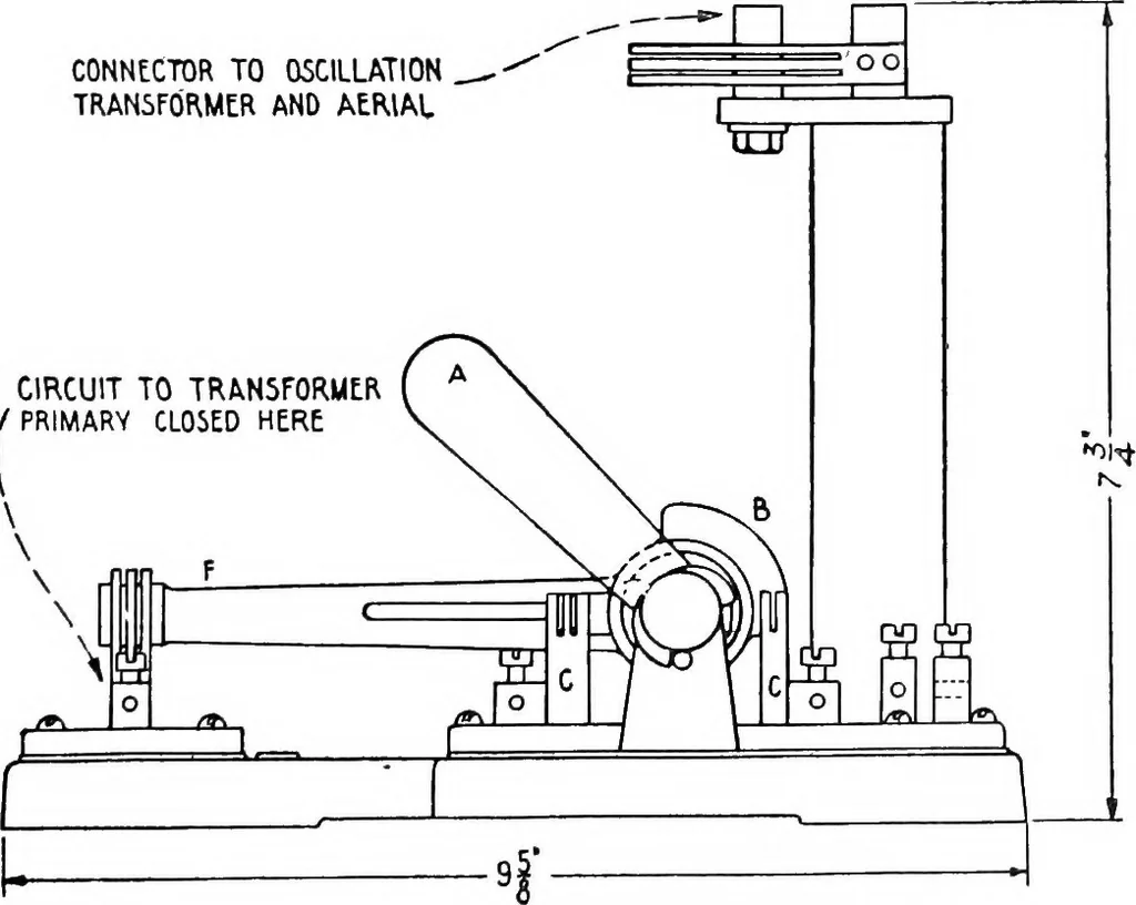 An illustration from Practical wireless telegraphy; a complete text book for students of radio communication, 1917, leaf 184