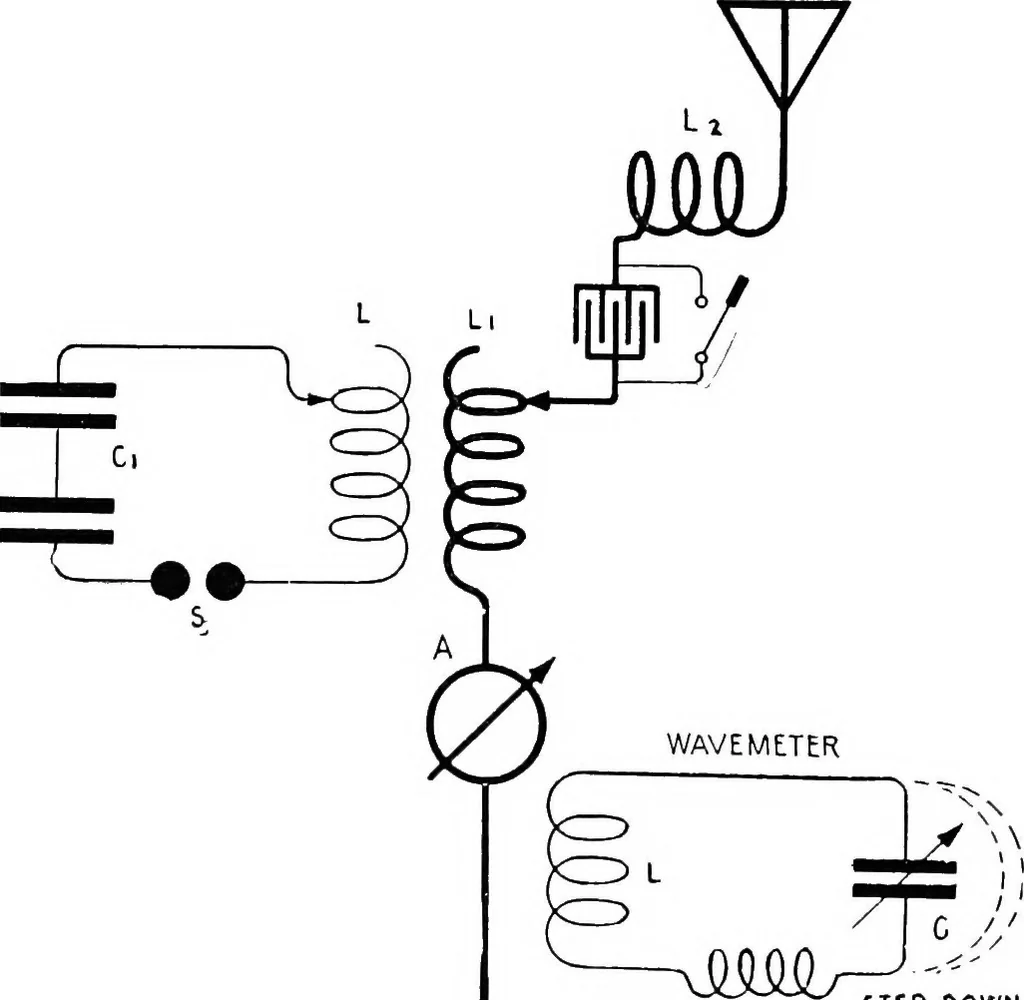 An illustration from Practical wireless telegraphy; a complete text book for students of radio communication, 1917, leaf 204