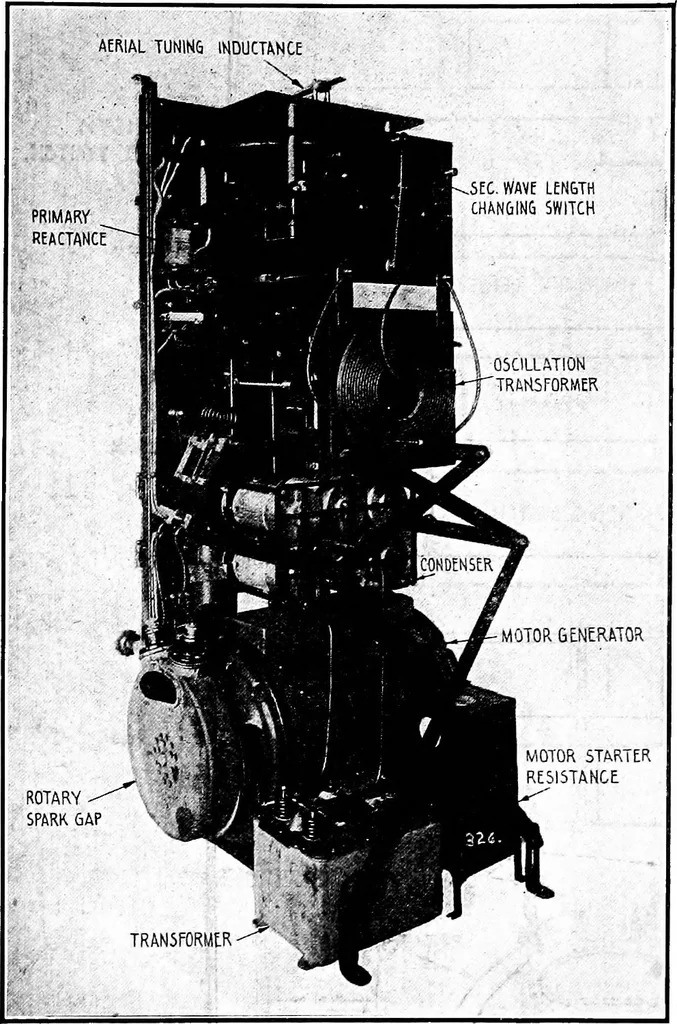 An illustration from Practical wireless telegraphy; a complete text book for students of radio communication, 1917, leaf 239