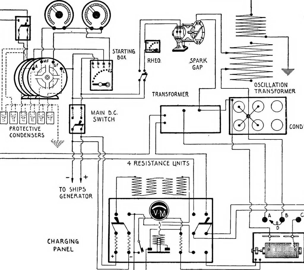 An illustration from Practical wireless telegraphy; a complete text book for students of radio communication, 1917, leaf 251