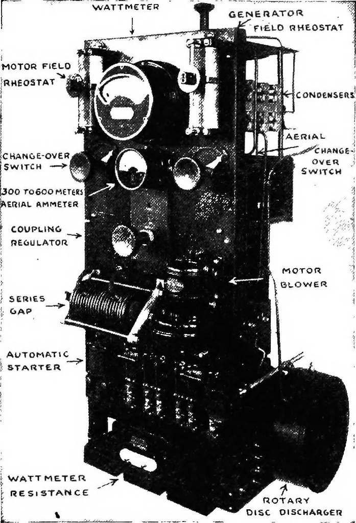 An illustration from Practical wireless telegraphy; a complete text book for students of radio communication, 1917, leaf 255