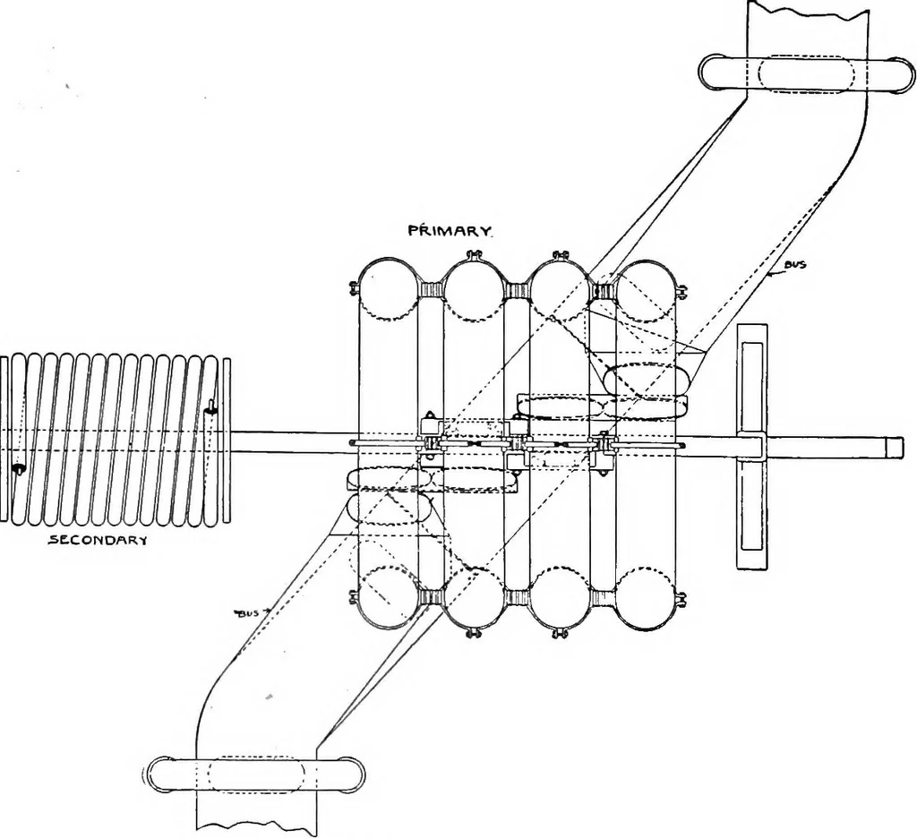 An illustration from Practical wireless telegraphy; a complete text book for students of radio communication, 1917, leaf 313