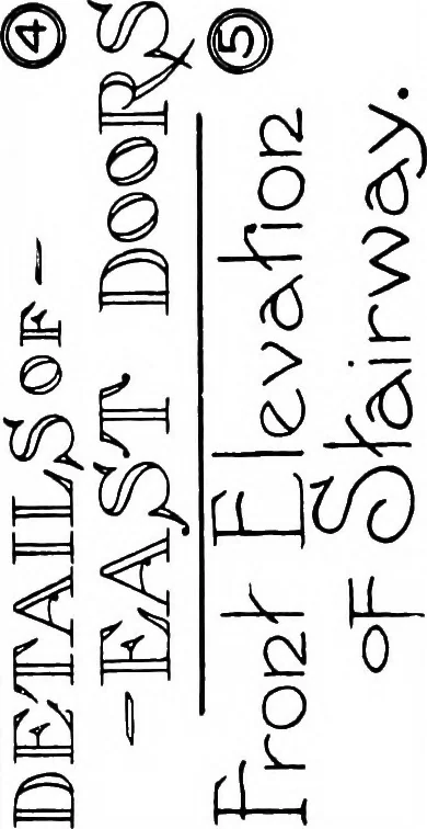 An illustration from Free-hand lettering. Being a treatise on plain lettering from the practical standpoint for use in engineering schools and colleges. By Victor T. Wilson.., 1903, leaf 148