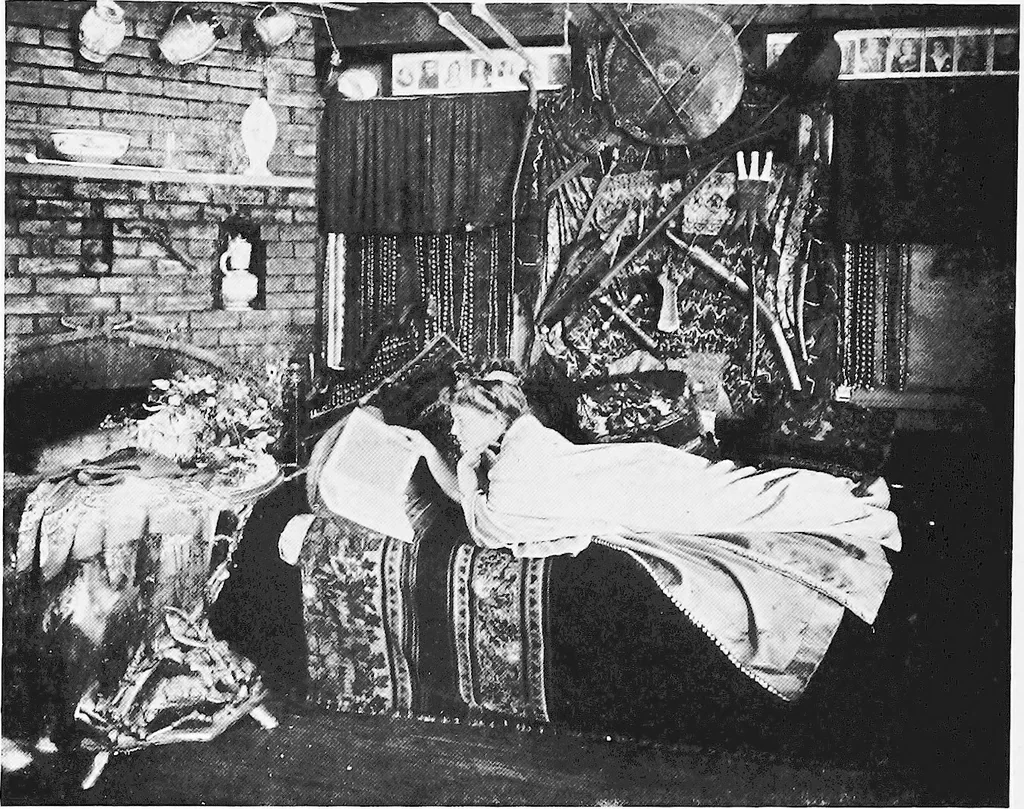 An illustration from The worlds and I, 1918, leaf 447