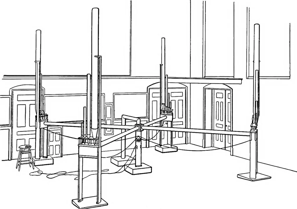 An illustration from Collected papers on acoustics, 1922, leaf 101