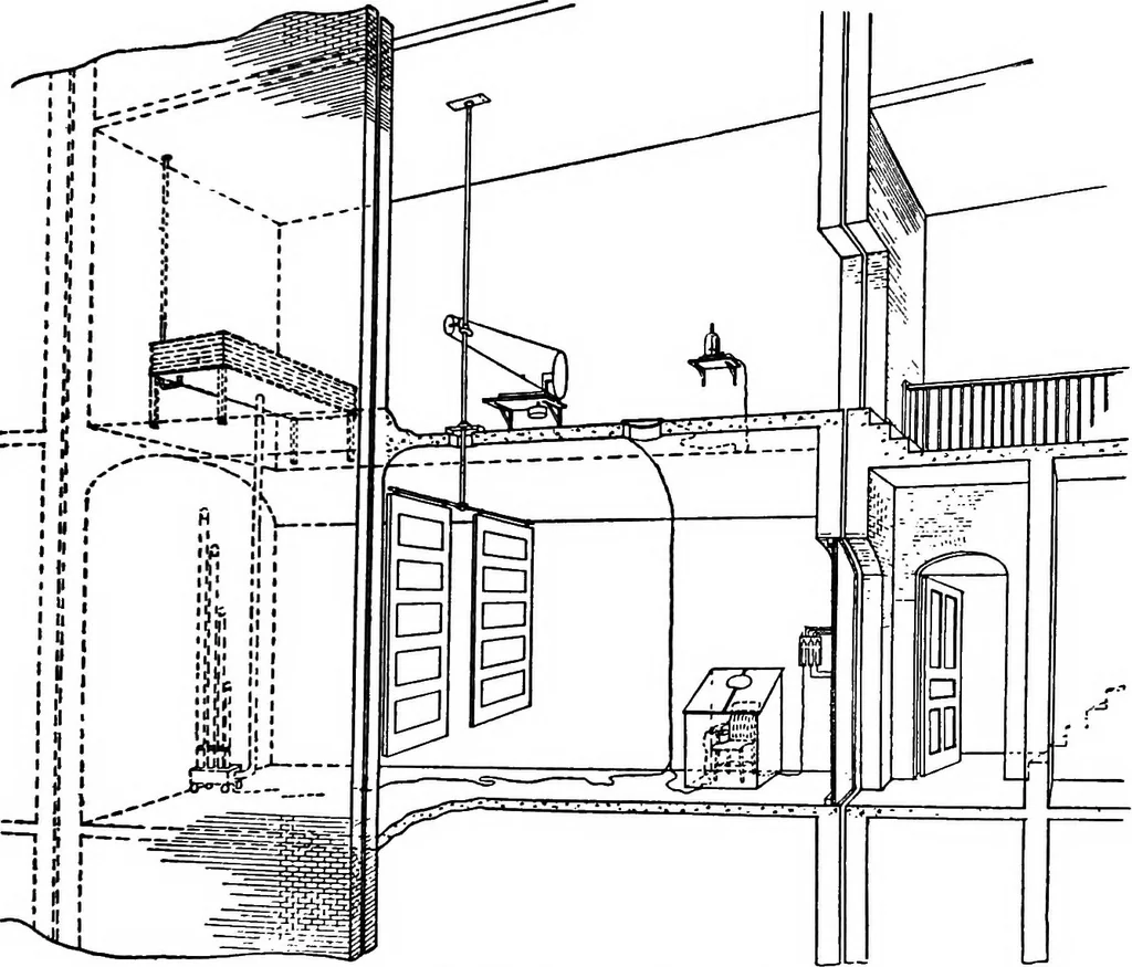 An illustration from Collected papers on acoustics, 1922, leaf 262