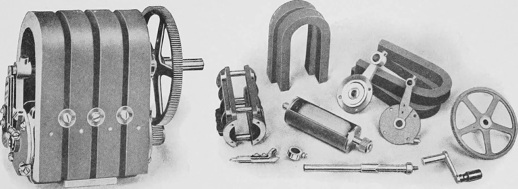 An illustration from Telephones and telegraphs: 1902 : [and Municipal electric fire alarm and police patrol systems], 1906, leaf 64