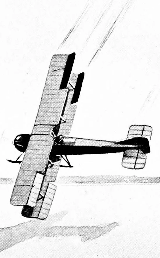 An illustration from Aerobatics, 1918, leaf 60