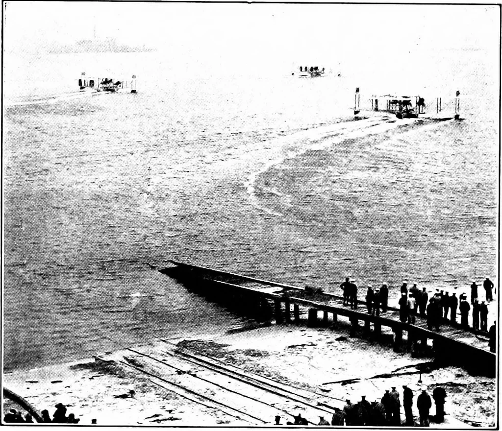 An illustration from The triumph of the N. C.'s, 1920, leaf 163
