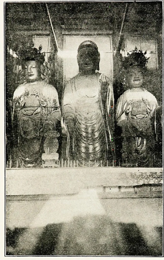 An illustration from Korean Buddhism, history-condition-art : three lectures, 1918, leaf 150