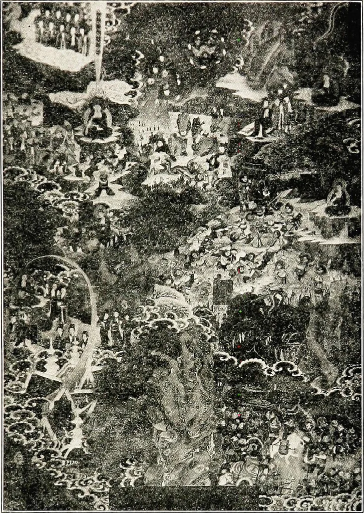 An illustration from Korean Buddhism, history-condition-art : three lectures, 1918, leaf 182