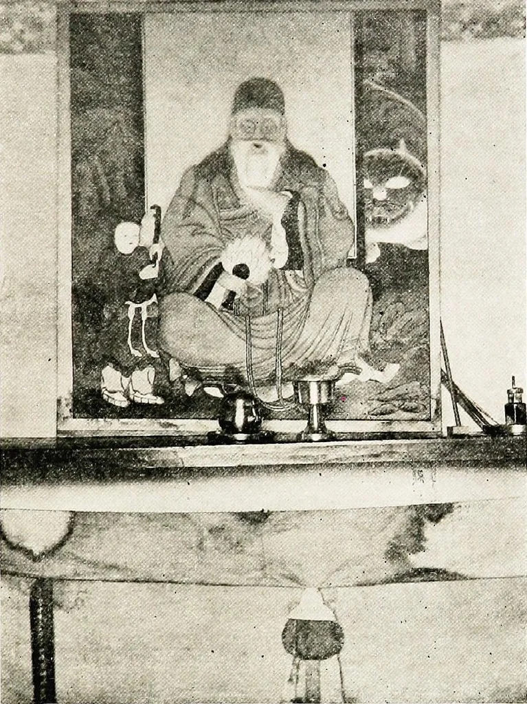 An illustration from Korean Buddhism, history-condition-art : three lectures, 1918, leaf 186