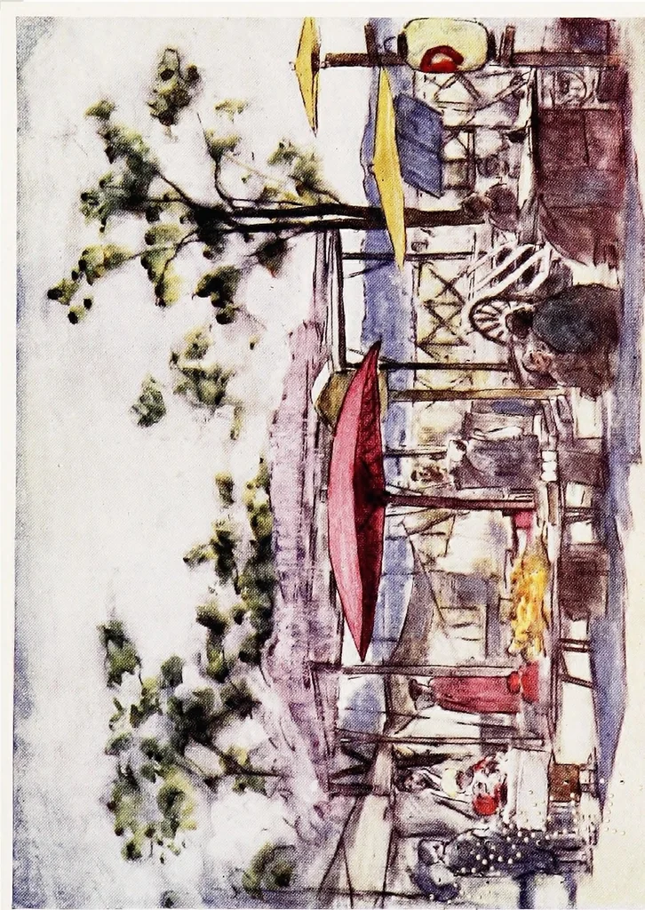 An illustration from Japan, a record in colour, 1901, leaf 114