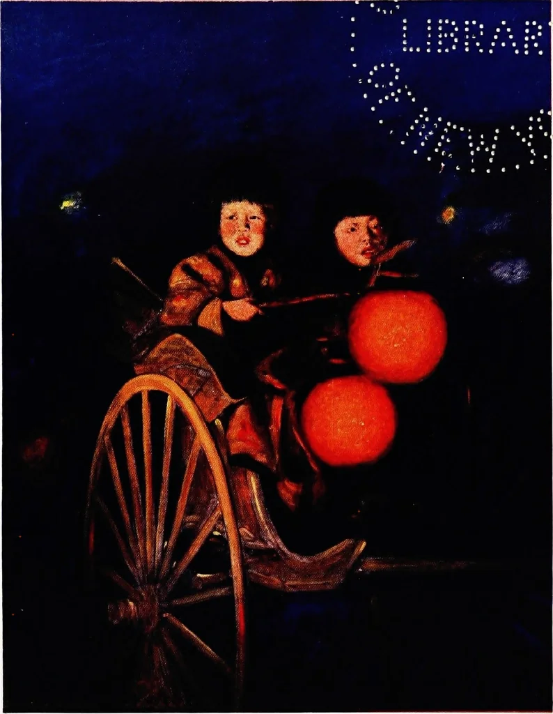 An illustration from Japan, a record in colour, 1901, leaf 126