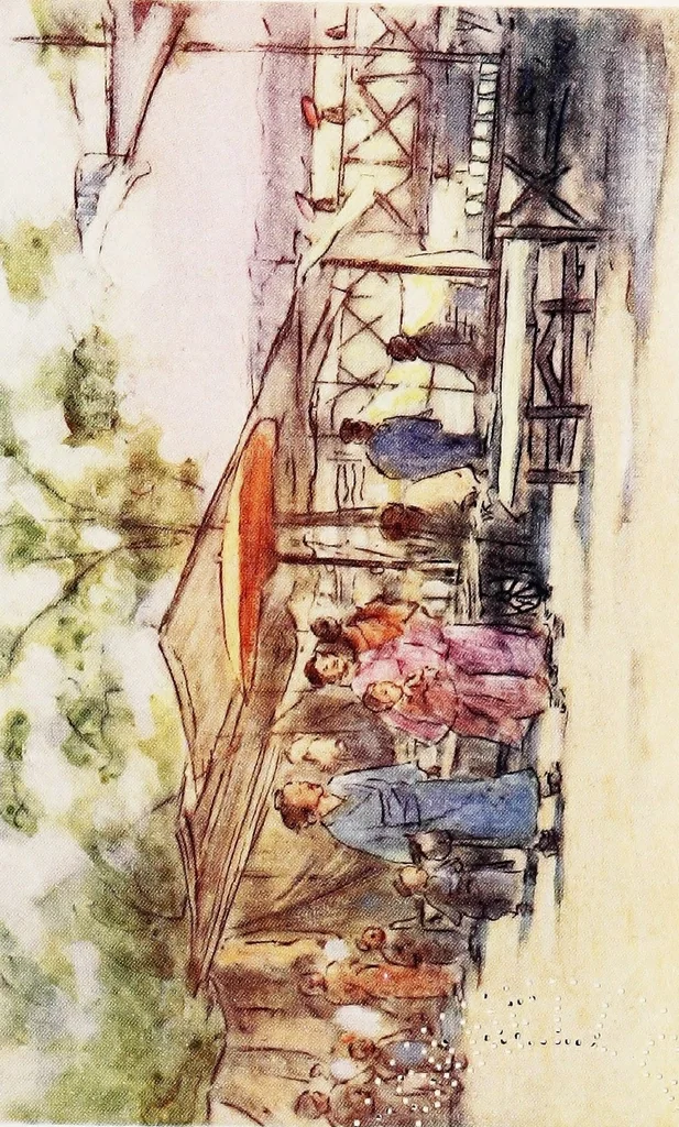 An illustration from Japan, a record in colour, 1901, leaf 174
