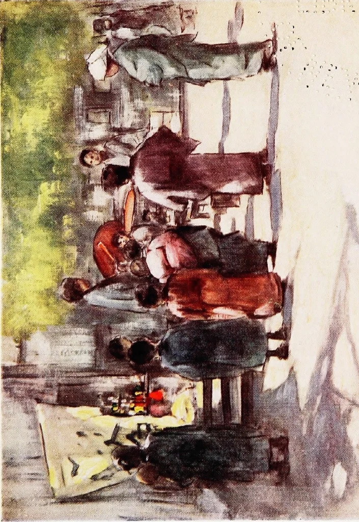 An illustration from Japan, a record in colour, 1901, leaf 180
