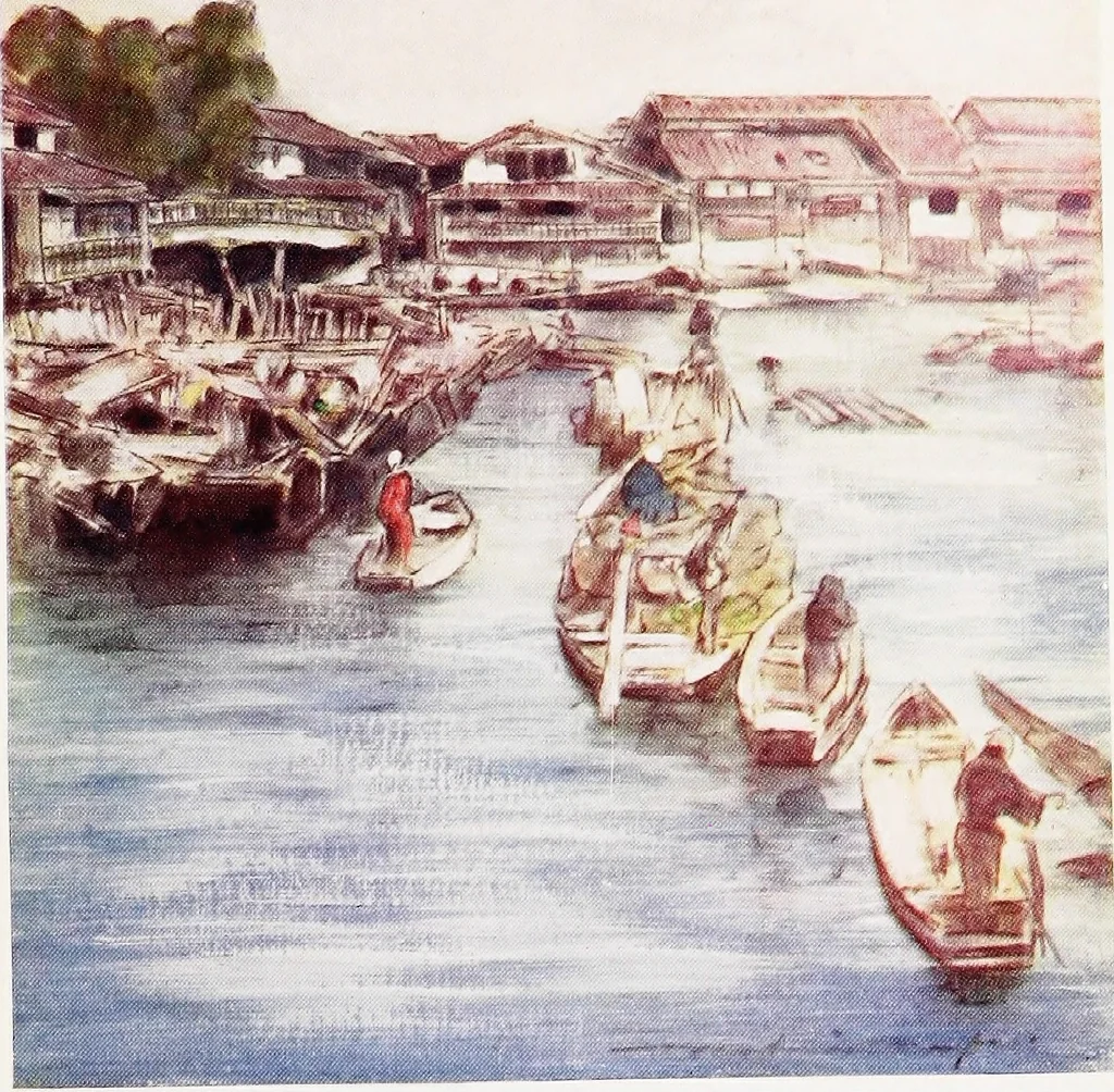 An illustration from Japan, a record in colour, 1901, leaf 268
