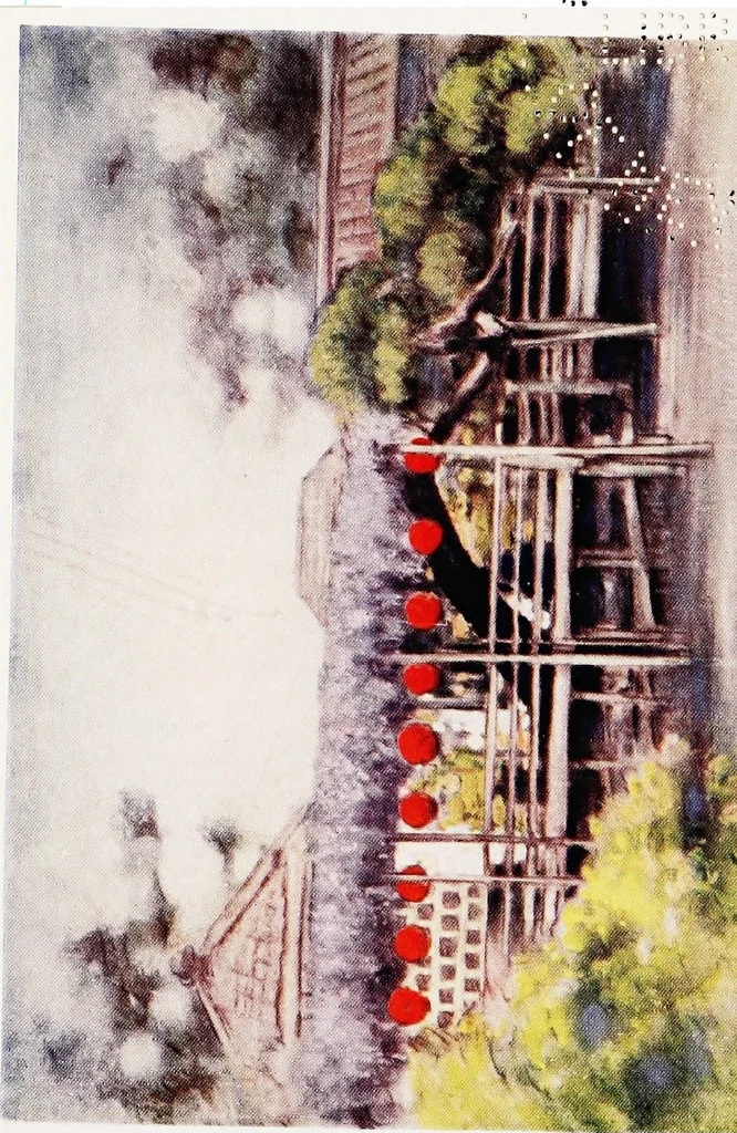 An illustration from Japan, a record in colour, 1901, leaf 284