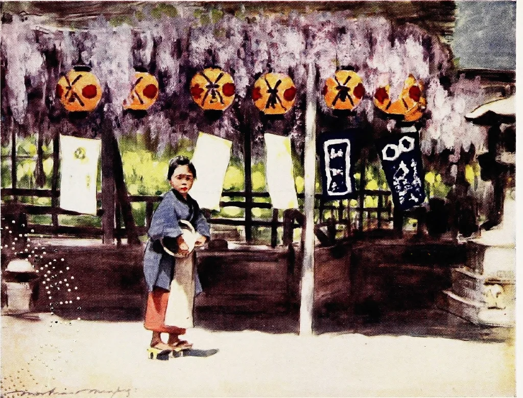 An illustration from Japan, a record in colour, 1901, leaf 310