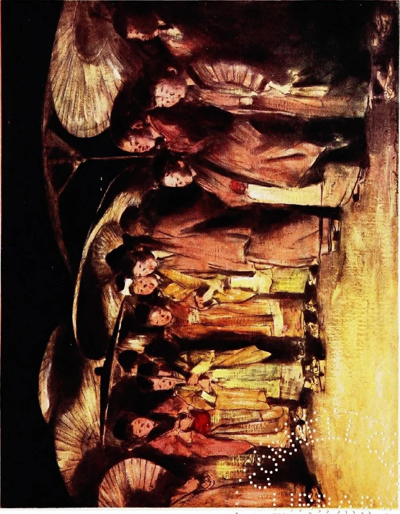 An illustration from Japan, a record in colour, 1901, leaf 336