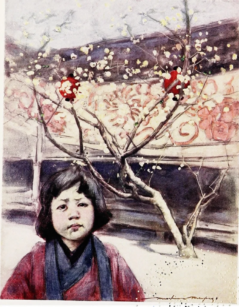An illustration from Japan, a record in colour, 1901, leaf 352