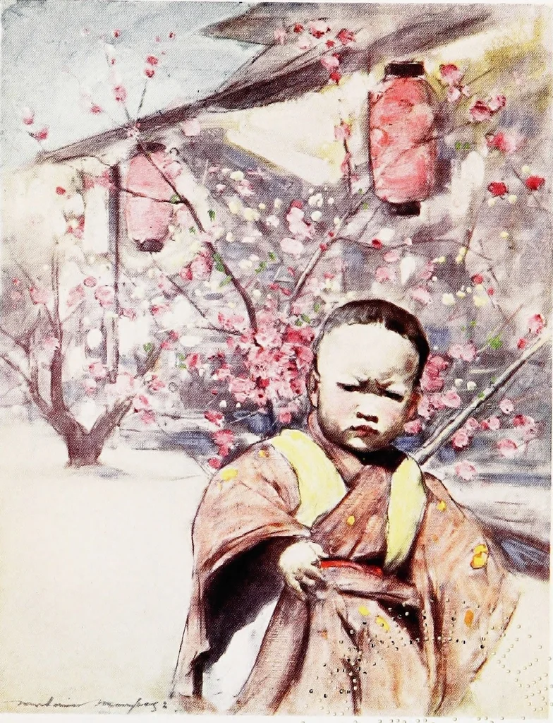 An illustration from Japan, a record in colour, 1901, leaf 364