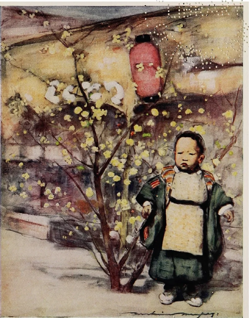 An illustration from Japan, a record in colour, 1901, leaf 390